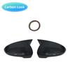 For Hyundai Tucson 2015- 2016 2017 2018  Car Rear View Mirror Ox Horn Side Cover Trim Frame Sticker Caps
