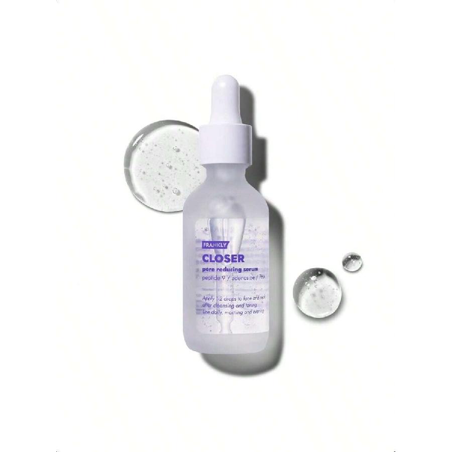 FRANKLY Closer Serum Jumbo - 60 мл | Мощная сыворотка для сужения пор, содержащая 9 пептидов, веганский коллаген, аденозин и фосфат Closer Serum Jumbo - 60ml