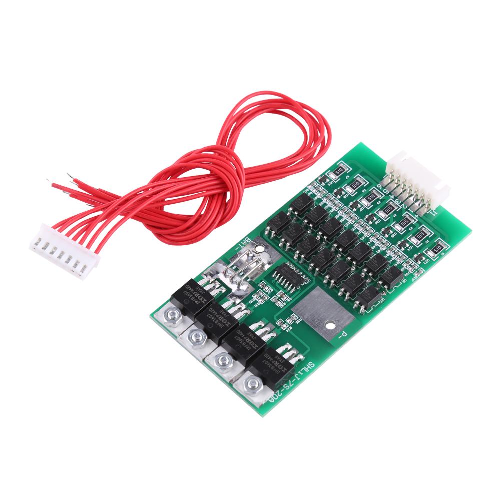 1pc 7S 24V 20A Lithium Battery BMS Protection Board with Balancing Function