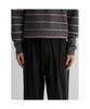 8SECONDS [Everyday Slacks] Semi-Wide Fit Spring Elastic Waist Slacks Black