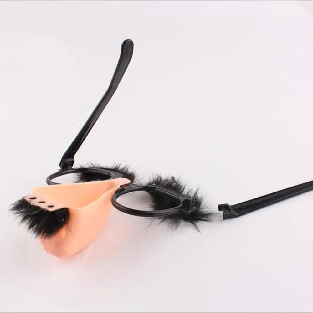 Halloween Glasses Props Moustache Glasses Party Decoration Funny Triangular Sunglasses