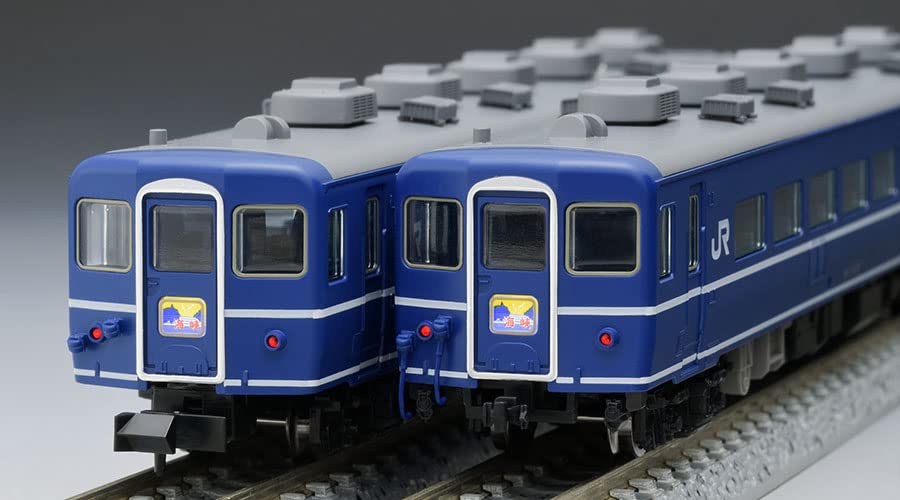 TOMIX N Gauge JR 14 Series 500 Strait Set 98781 Model Train Passenger Car Blue