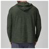 Mens Quick Dry Hooded Long Sleeve Fitness Running Outdoor Training Jacket