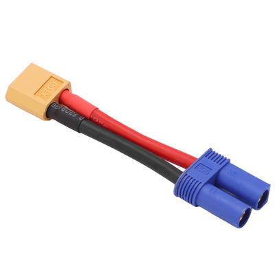 XT60 To EC5 Cable for RC Car High Safety Soft Silicone Durable Strong Compatibility XT60 Male To EC5 Female Cable