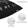 Jesus Saved My Life Cushion Covers Christian Religious Faith Velvet Luxury Pillows Decor Home