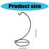 3Pcs Ornament Display Stand Air Plant Stand Flowerpots Holders Iron Wire Hanging Hook for Hanging Glass Globe Balls