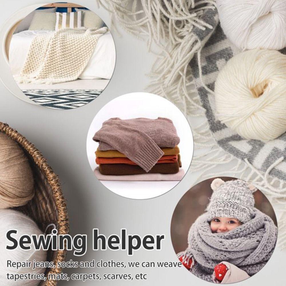 Mini Household Braiding Stitching Mending Patching Weave Tool Darning Machine Textile Tool Loom