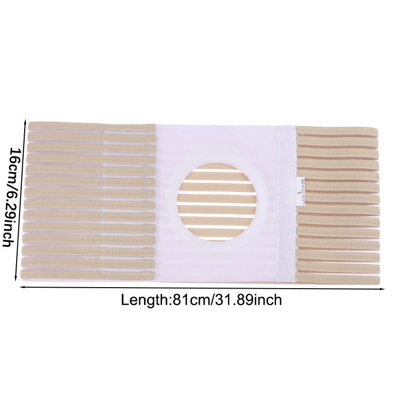 Ostomy Hernia Belt Stoma Support Wraps Ostomy Belt Unisex Ostomy Hernia Support Belt Abdominal Binder Brace For Men Women