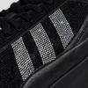 adidas Superstar Bold Rhinestone Black Silver (Women's)