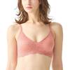 Gunze KIREILABO Wireless Bra with Bra Underarm Smoothing and Coral Foundation, Corrective, KB1792, Women's,