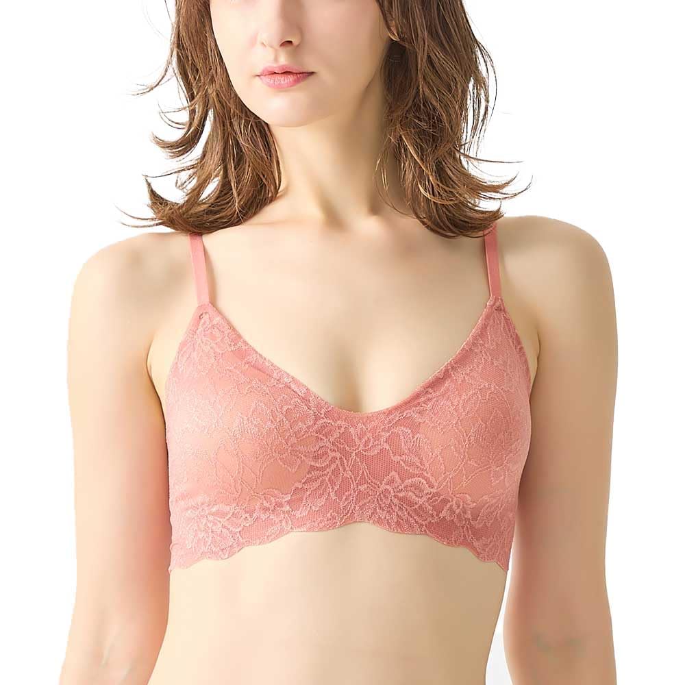 

Бесшовный бюстгальтер Gunze KIREILABO с разглаживанием подмышечной зоны и коралловой основой, корректирующий, KB1792, женский,