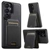 2 In 1 Detachable Lychee Grain Magnetic Leather Phone Case for Samsung S26 Ultra S25 Plus S24 S23 S22 Wireless Charging Cover
