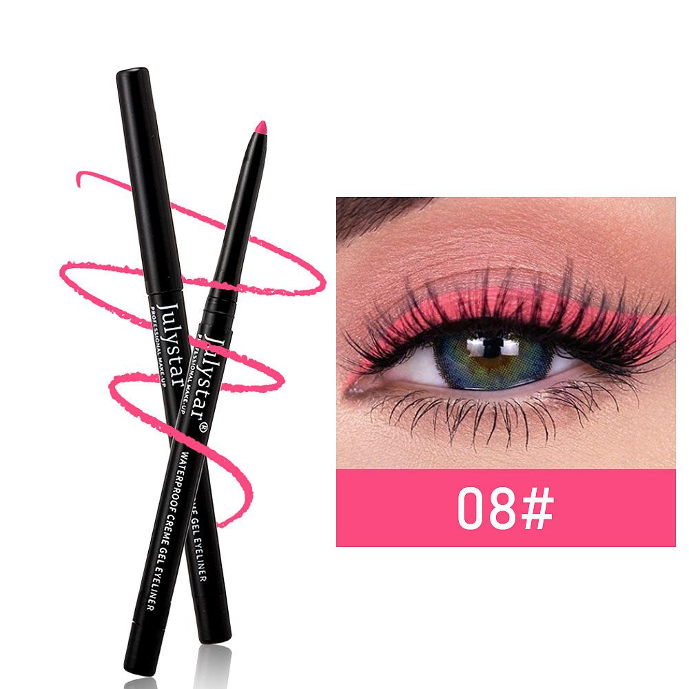 9 Colors of Colorful Eyeliner Pencils, Long-lasting, Waterproof and Non-smudged, Suitable for All Scenes and Can Be Used By All People