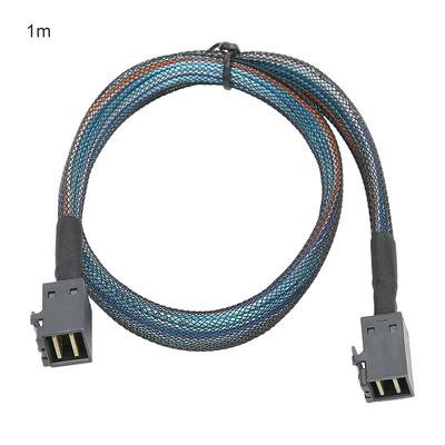 Adapter Cable Data Cord SFF-8643 To SFF8643 H0106 Server Built In Mini SAS HD36P Nylon