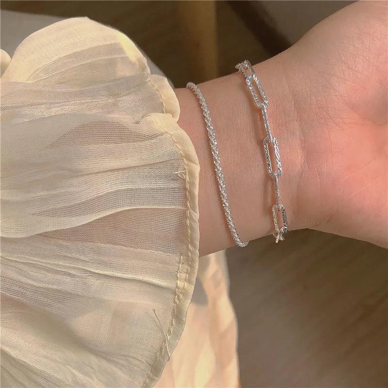 Female Geometry Niche High-end Exquisite Simple Cool Style Bracelet