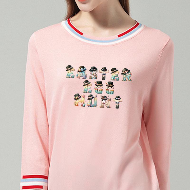 Creative Alphabet A-Z 0-9 Thermal Transfer Easy To Cut Durable Diy Clothes Stickers Heat Press Transfers T-Shirt Htv