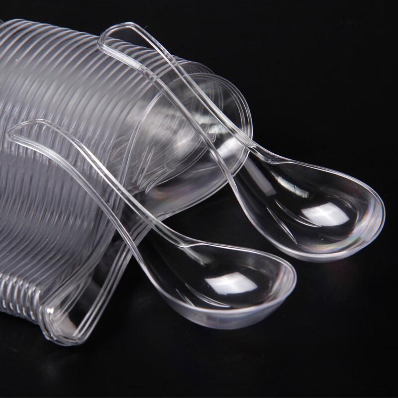 ZISIZ Disposable Plastic Spoon