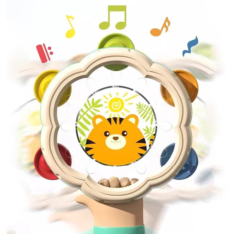 Baby Musical Instruments Drum Toys Montessori Learning Toys for Toddlers Baby Early Hand Development Interactive Music Toys