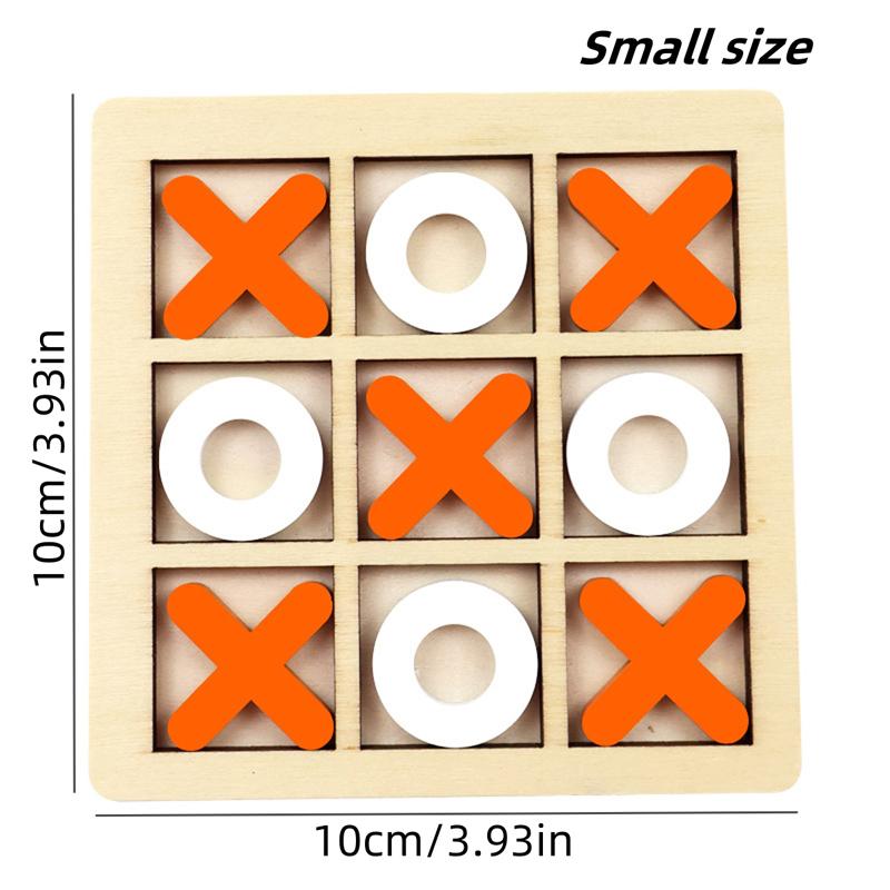 2pcs, Tic Tac Toe Board Game - Classic Family Game for Kids