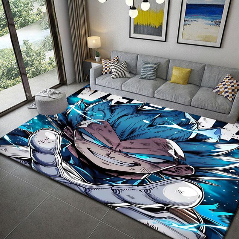 Dragon Ball Easy Clean Printed Area Carpetanime soft washable cartoon floor carpet 60x90cm
