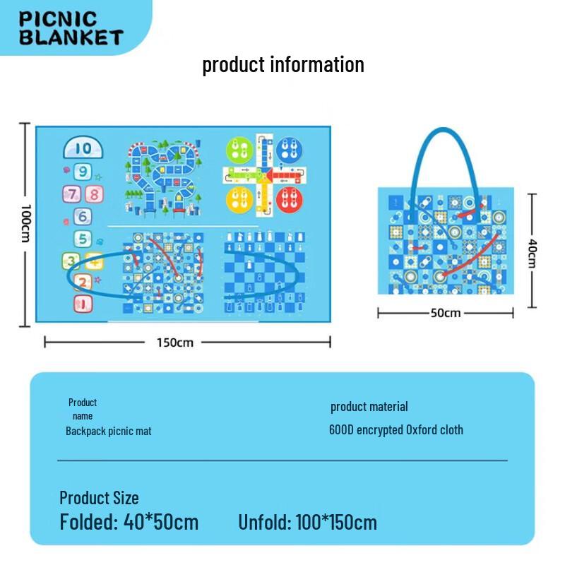 Portable Waterproof Outdoor Picnic Mat