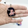 Popular Anime Alien Stage Chibis Keychains for Womens Accessories Bag Luka Ivan Till Mizi Hyuna Sua Keyrings Jewelry Fans Gifts