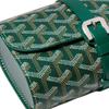GOYARD VOYAGE DOUBLE Canvas With Leather Storage Bag Unisex Green MONETUMMLTY-09CL09P