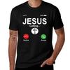 Jesus Calling Tshirt Retro Graphic Print Tshirt