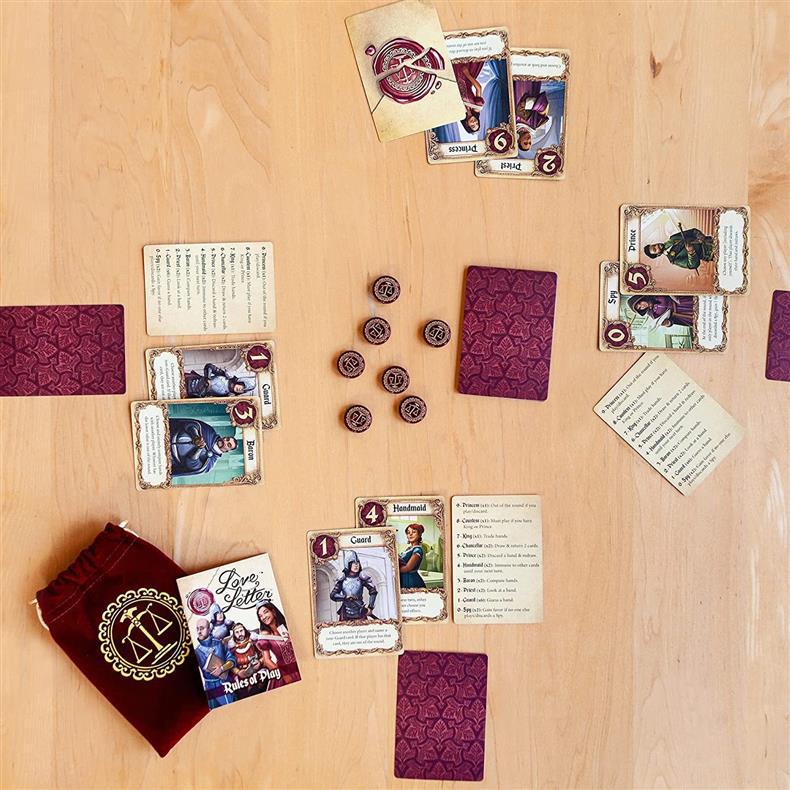 Love Letter: English Family & Couple Strategy Card Game