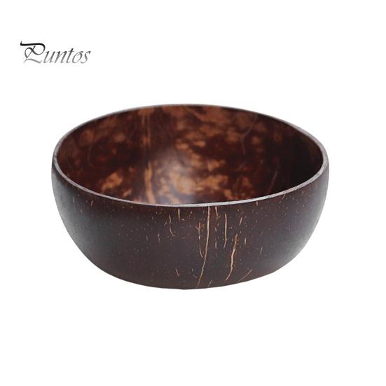 

Миска из кокосового дерева, веганский подарок из натуральной кокосовой скорлупы, миски для смузи Acai Buddha, деревенские сервировочные миски, легко моющиеся, изготовленные вручную блюда из кокоса для A