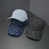 South Korea Dongdaemun Floral Letter Embroidery Cap Women's Versatile Face Small Sunshade Sunscreen Breathable Baseball Cap