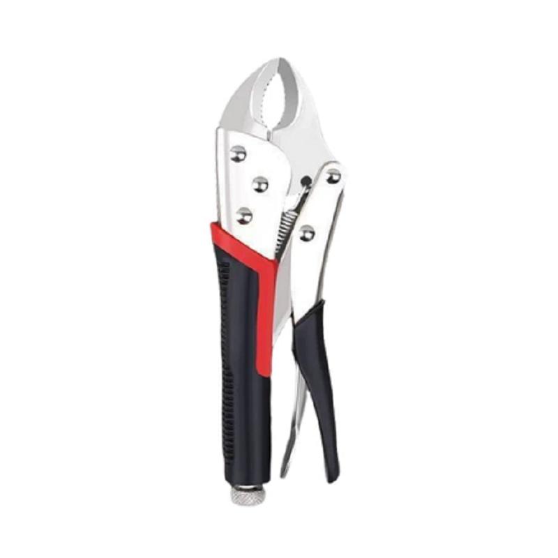 5inch Multi-function Locking Pliers Curved Jaw Straight Long Nose Welding Tools Pliers Set for Home Repair And Maintenance (as the picture,5)