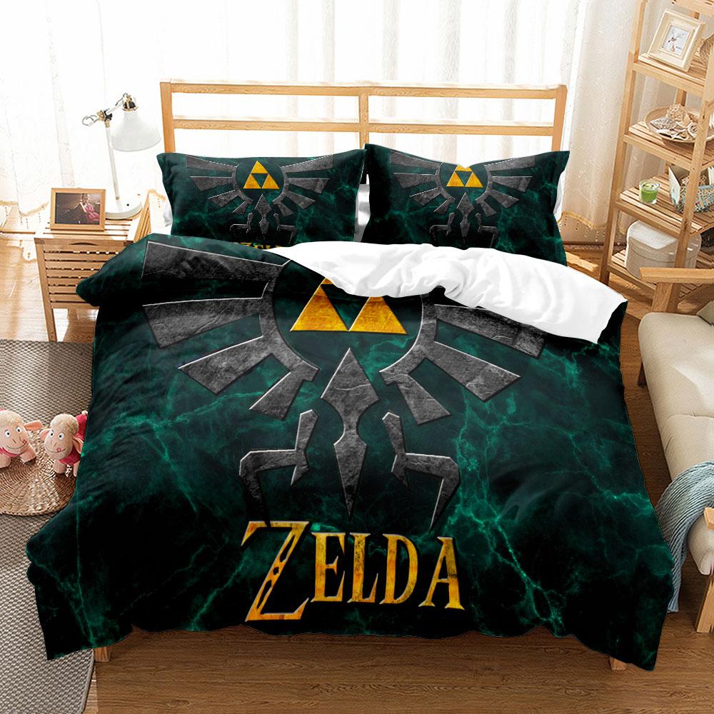 Children Duvet Cover Set King Queen Double Full Twin Single Size Link Bed Linen Set