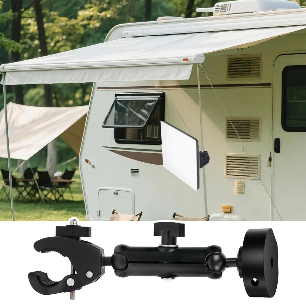 Mini Pipe Adapter Aluminum Alloy Car Accessory Mounting Mini Pipe Adapter For RV For Yacht Van Travel Trailer Caravan Motorhome