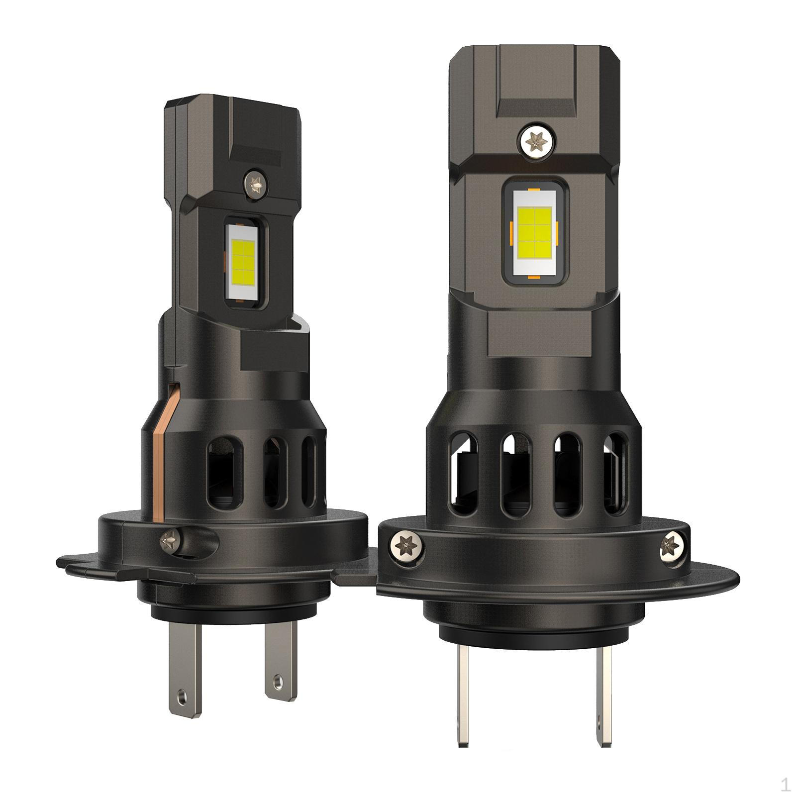 

2x H7 LED Fog Light Bulbs 3300LM Replacement Automotive Accessories,Easy to Install Metal Waterproof