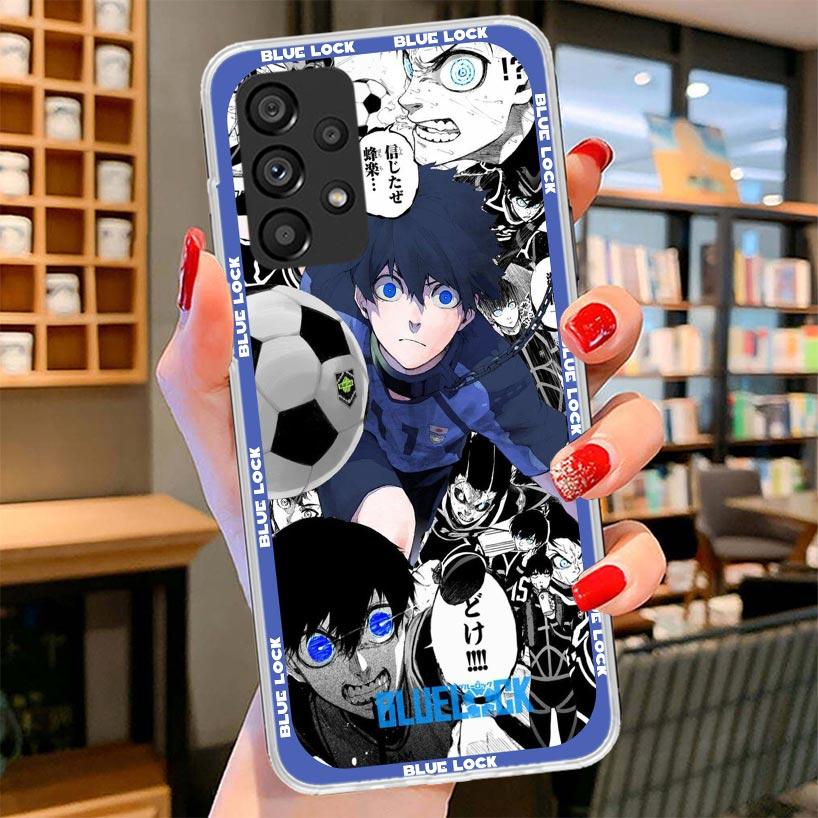 Anime Blue Lock Phone Case For Samsung Galaxy A17 A37 A57 A16 A26 A36 A56 A15 A25 A35 A55 A14 A24 A34 A54 A13 A23 A33 A53 A15 A2