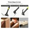 Magnetic Nail Grip Adjustable Claw Hammer Magnetic Starter Nail Puller Hammer  Renovation Work