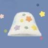 Rabbit Fur Plush Fisherman Hat for Women Fashionable Autumn and Winter Versatile Sweet and Cute Star Basin Hat Warm Bucket Hat