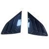 For Hyundai Tucson 2016 2017- ABS Plastic Rear Window Quarter Louver Scoop Cover Side Vent Trim Car Adhesive Accessories