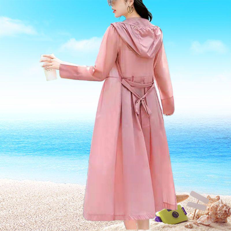 Women's 2026 Korean Style Summer Lightweight Windbreaker - Breathable, Sun-Protective Travel Jacket