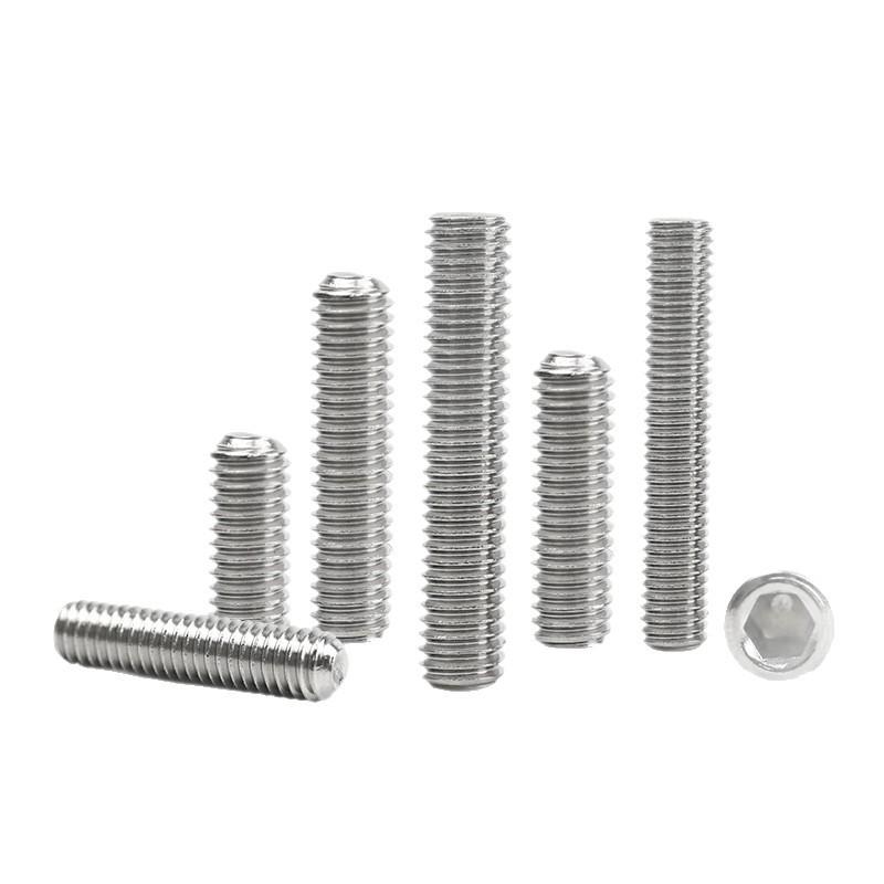 304 Stainless Steel Hex Socket Head Set Screw DIN916 Grub M1.6-M8-M20