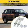 For 10-20 Toyota 4Runner Rear Left/Right Door Handle Outside Exterior 2pcs EXV
