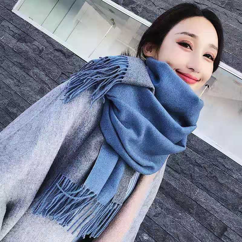 Scarf for Women Plaid Scarves Winter Warm Oversized Pashmina Tartan Scarves