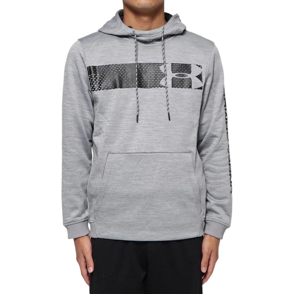 Under Armour Af Bar Logo Training Hoodie Men Hoodie Gray 1360702-011