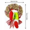 Christmas Thief Hanging Decoration, Festive Wreath Props, Holiday Scene Decor, DIY Christmas Crafts