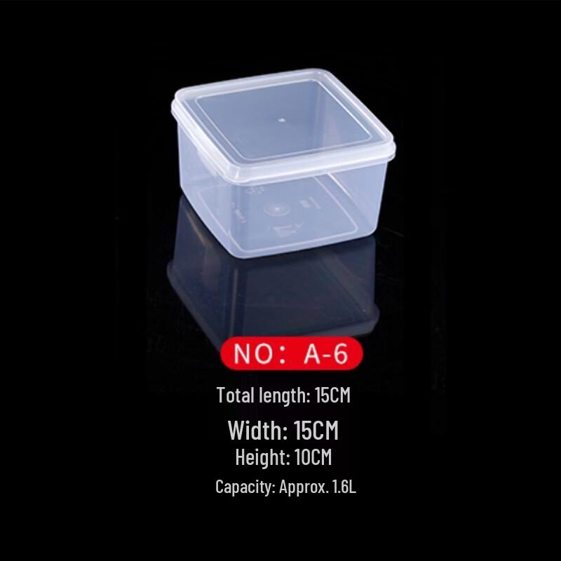 Ru Han Food-Grade Refrigerator Storage Containers (6-Pack)