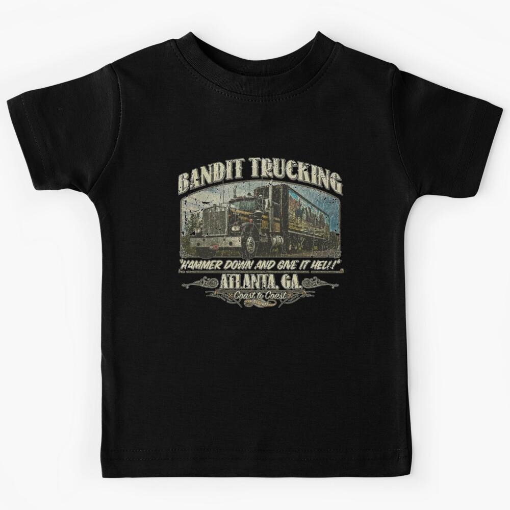 Smokey And The Bandit Trucking 1977 Kids T-Shirt 100
