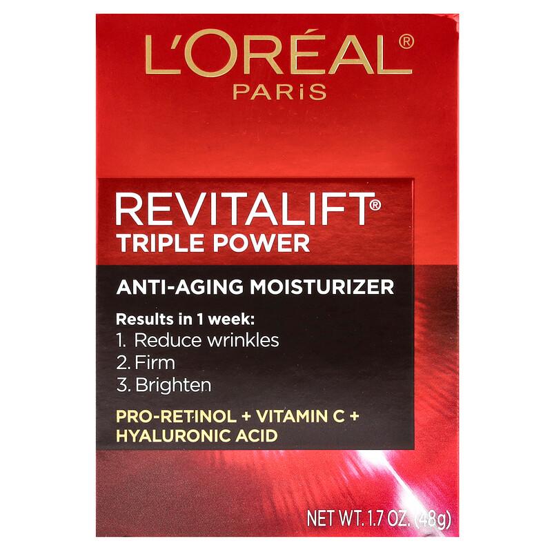 Revitalift® Triple Power, Anti-Aging Moisturizer, 1.7 oz (48 g)