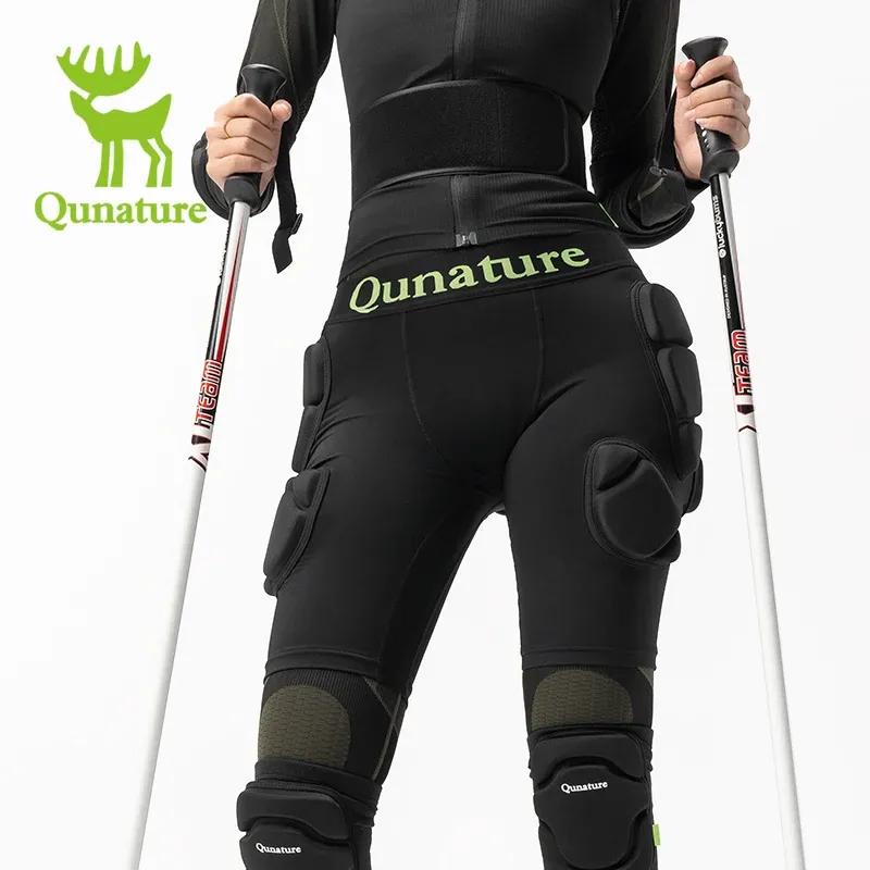 Qunature Ski Hip Protector Pants Prevention Pad Safety Ski Hip Protector Snowboard Sports Hip Protective Gear Shock-absorbing