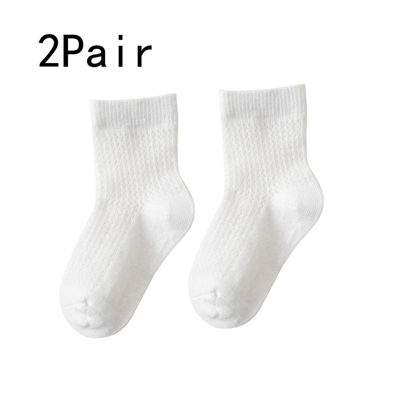 New White Baby Socks Summer Cotton Casual Boys and Girls Baby Socks